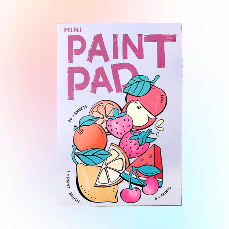Fructus Watercolor Coloring Book
